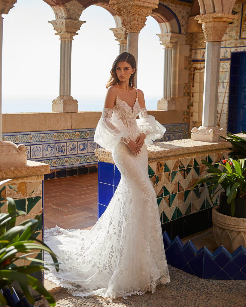 Vestido de Noiva Sereia com Sobressaia
