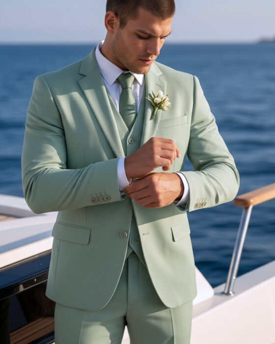 Terno Slim Verde